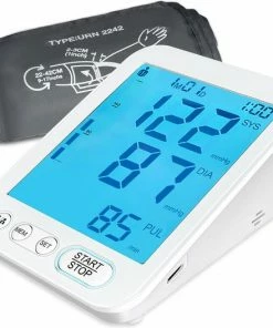 Alphamed U81D Bloeddrukmeter Bovenarm - Hartslagmeting - Geheugenfunctie - 22 42 Cm Manchet - Wit 15 Alphamed U81D Bloeddrukmeter Bovenarm - Hartslagmeting - Geheugenfunctie - 22 42 Cm Manchet - Wit -Yunmai Shop 550x527 6