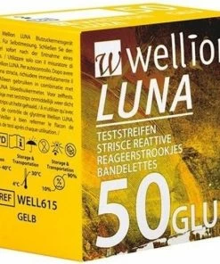 Wellion Luna Glucose Teststrips (50 Stuks)
