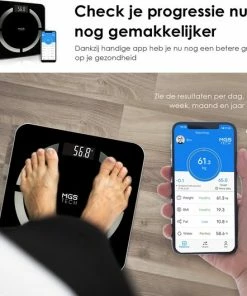 MGS Tech Slimme Personenweegschaal Met Volledig Lichaamsanalyse En Vetpercentage - Digitale Bluetooth Weegschaal Met App - Beste Koop 24 MGS Tech Slimme Personenweegschaal Met Volledig Lichaamsanalyse En Vetpercentage - Digitale Bluetooth Weegschaal Met App - Beste Koop -Yunmai Shop 550x530 2
