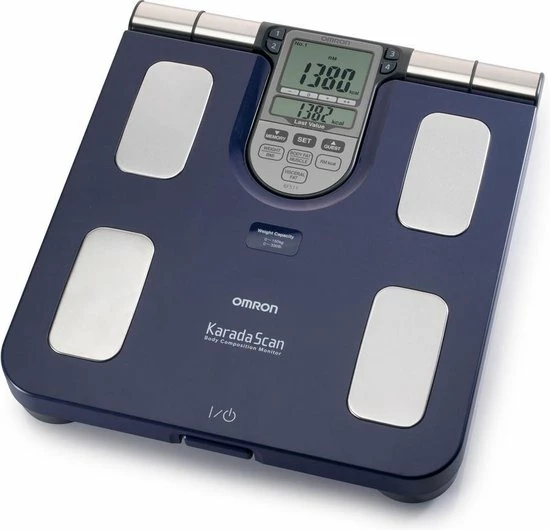 OMRON BF511 Personenweegschaal - Slimme Weegschaal Met Lichaamsanalyse - Smart Scale - Klinisch Gevalideerd - Max. 150kg - Blauw - Afbeelding 8