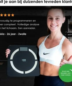 MGS Tech Slimme Personenweegschaal Met Volledig Lichaamsanalyse En Vetpercentage - Digitale Bluetooth Weegschaal Met App - Beste Koop 19 MGS Tech Slimme Personenweegschaal Met Volledig Lichaamsanalyse En Vetpercentage - Digitale Bluetooth Weegschaal Met App - Beste Koop -Yunmai Shop 550x532 3