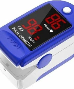 Merkloos Pulse Oximeter ? Saturatie Meter ? Digitale Hartslagmeter ? Zuurstofmeter - Digital Pulse Oximeter ? Zuurstof - Hartslagmeter ? Zuurstof Saturatiemeter ? Hartslag - Bloedzuurstofmeter ? Oximeter ? Vingertop Pulse
