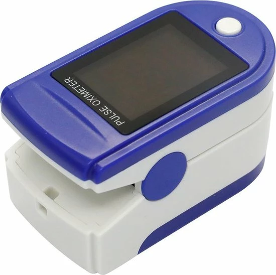Jumper Medical Zuurstofmeter - Saturatiemeter - Oximeter - Hartslagmeter Vinger - HD LED Scherm - Incl Koord En Batterij - Afbeelding 4