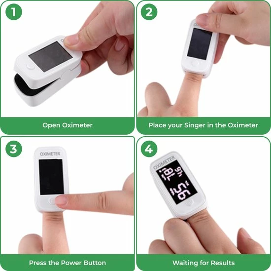 IMDK Professionele Saturatiemeter - Pulse Oximeter - Zuurstofmeter Vinger - Hartslagmeter - Best Getest - CE Certificaat 9 IMDK Professionele Saturatiemeter - Pulse Oximeter - Zuurstofmeter Vinger - Hartslagmeter - Best Getest - CE Certificaat - Afbeelding 7