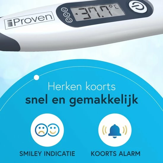 IProven DTR-1221A - Digitale Thermometer Met Flexibele Tip - Lichaamsthermometer Voor Rectaal Of Oraal Gebruik - Baby Thermometer - Afbeelding 4
