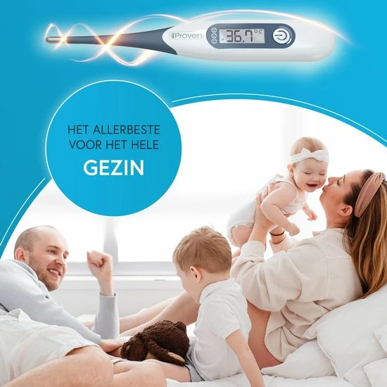 IProven DTR-1221A - Digitale Thermometer Met Flexibele Tip - Lichaamsthermometer Voor Rectaal Of Oraal Gebruik - Baby Thermometer - Afbeelding 7