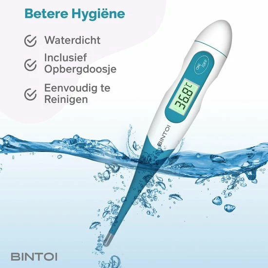 Bintoi® XR210 - Digitale Thermometer Lichaam - Koortsthermometer - Temperatuurmeter 5 Bintoi® XR210 - Digitale Thermometer Lichaam - Koortsthermometer - Temperatuurmeter - Afbeelding 3
