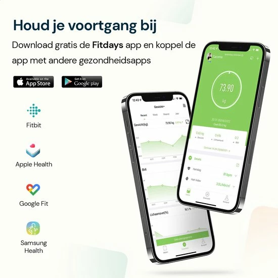 Sacoma Slimme Weegschaal – Smart Digitale Personenweegschaal - Met 17x Lichaamsanalyse – Vetpercentagemeter - Black Friday 2022 5 Sacoma Slimme Weegschaal – Smart Digitale Personenweegschaal - Met 17x Lichaamsanalyse – Vetpercentagemeter - Black Friday 2022 - Afbeelding 3