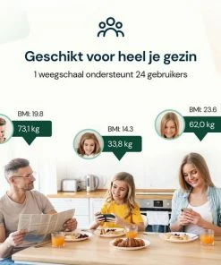Sacoma Slimme Weegschaal – Smart Digitale Personenweegschaal - Met 17x Lichaamsanalyse – Vetpercentagemeter - Black Friday 2022 18 Sacoma Slimme Weegschaal – Smart Digitale Personenweegschaal - Met 17x Lichaamsanalyse – Vetpercentagemeter - Black Friday 2022 -Yunmai Shop 550x550 175