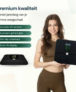 Sacoma Slimme Weegschaal – Smart Digitale Personenweegschaal - Met 17x Lichaamsanalyse – Vetpercentagemeter - Black Friday 2022 20 Sacoma Slimme Weegschaal – Smart Digitale Personenweegschaal - Met 17x Lichaamsanalyse – Vetpercentagemeter - Black Friday 2022 -Yunmai Shop 550x550 177