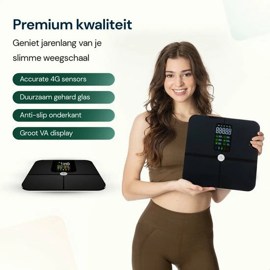 Sacoma Slimme Weegschaal – Smart Digitale Personenweegschaal - Met 17x Lichaamsanalyse – Vetpercentagemeter - Black Friday 2022 11 Sacoma Slimme Weegschaal – Smart Digitale Personenweegschaal - Met 17x Lichaamsanalyse – Vetpercentagemeter - Black Friday 2022 - Afbeelding 9