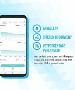 Silvergear Premium Slimme Weegschaal Met Hartslagmeter ? 17x Lichaamsanalyse Metingen - Gratis App - Zwart 17 Silvergear Premium Slimme Weegschaal Met Hartslagmeter ? 17x Lichaamsanalyse Metingen - Gratis App - Zwart -Yunmai Shop 550x550 191