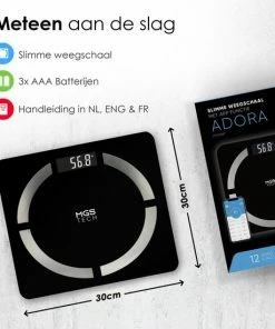 MGS Tech Slimme Personenweegschaal Met Volledig Lichaamsanalyse En Vetpercentage - Digitale Bluetooth Weegschaal Met App - Beste Koop 20 MGS Tech Slimme Personenweegschaal Met Volledig Lichaamsanalyse En Vetpercentage - Digitale Bluetooth Weegschaal Met App - Beste Koop -Yunmai Shop 550x550 274