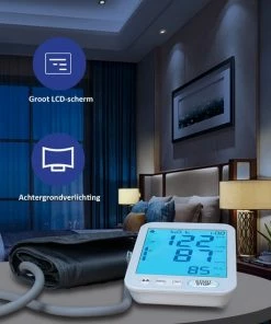 Alphamed U81D Bloeddrukmeter Bovenarm - Hartslagmeting - Geheugenfunctie - 22 42 Cm Manchet - Wit 17 Alphamed U81D Bloeddrukmeter Bovenarm - Hartslagmeting - Geheugenfunctie - 22 42 Cm Manchet - Wit -Yunmai Shop 550x550 568