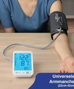 Alphamed U81D Bloeddrukmeter Bovenarm - Hartslagmeting - Geheugenfunctie - 22 42 Cm Manchet - Wit 19 Alphamed U81D Bloeddrukmeter Bovenarm - Hartslagmeting - Geheugenfunctie - 22 42 Cm Manchet - Wit -Yunmai Shop 550x550 570