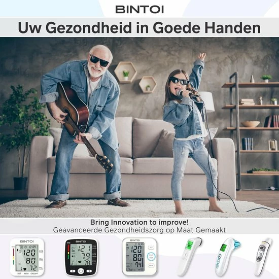 Bintoi? X200 - Thermometer Voorhoofd - Oorthermometer - Koortsthermometer 12 Bintoi? X200 - Thermometer Voorhoofd - Oorthermometer - Koortsthermometer - Afbeelding 10
