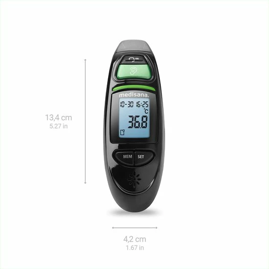 Medisana TM 750 Black Multifunctionele Infrarood Thermometer - Afbeelding 5