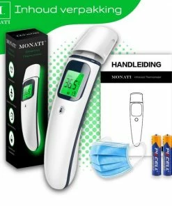 Monati 3 In 1 Infrarood Koortsthermometer - Nauwkeurige Meting Van Lichaam, Voorhoofd, Oor En Binnen - Voor Volwassenen En Baby's 12 Monati 3 In 1 Infrarood Koortsthermometer - Nauwkeurige Meting Van Lichaam, Voorhoofd, Oor En Binnen - Voor Volwassenen En Baby's -Yunmai Shop 550x550 646