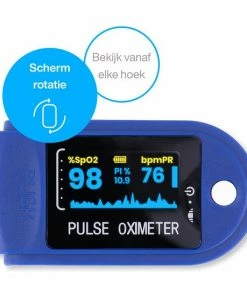 Datoza Saturatiemeter - Met Hartslagmeter En Zuurstofmeter -Yunmai Shop 550x550 735