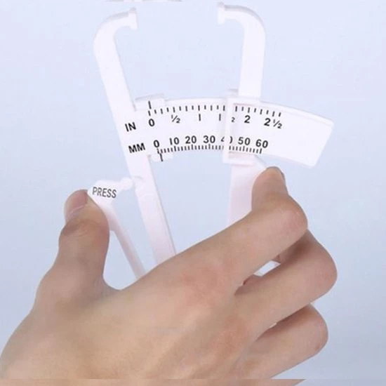 Cheaperito Vetpercentagemeter | Huidplooimeter I Caliper | Lichaamsvet Meter | | Vetmeter I Inclusief Handleiding I Wit - Afbeelding 6