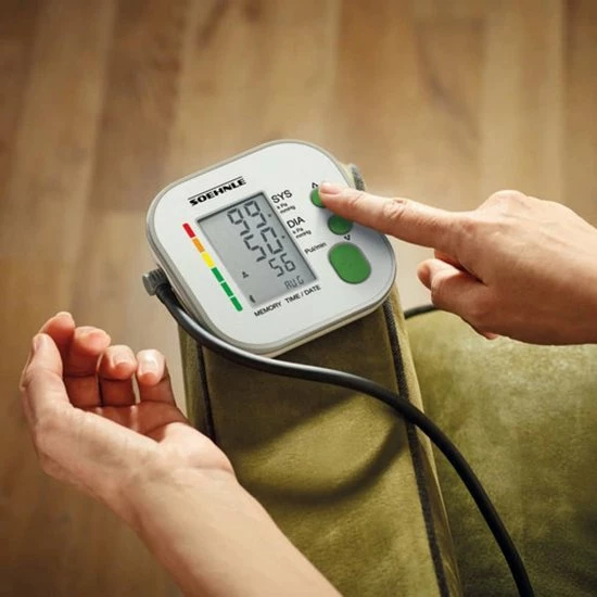 Soehnle 68127 Systo Monitor 180 Bovenarm-Bloeddrukmeter Wit/Grijs - Afbeelding 8