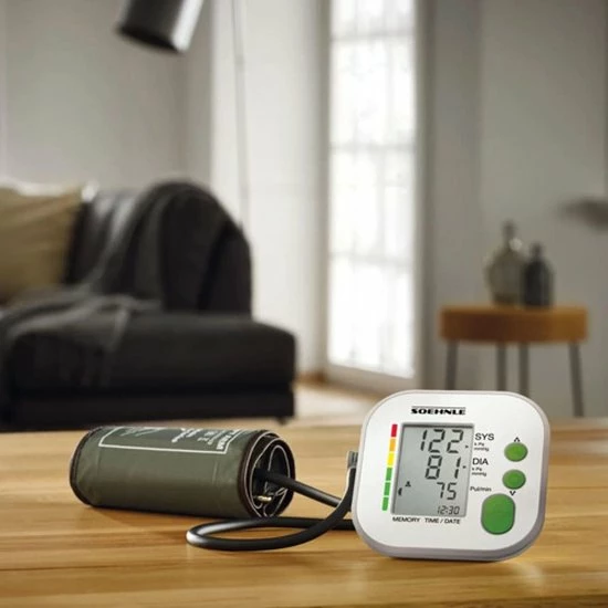 Soehnle 68127 Systo Monitor 180 Bovenarm-Bloeddrukmeter Wit/Grijs - Afbeelding 9