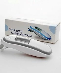 Boxym Infrarood Oorthermometer - Kinderen En Volwassenen - Snelle Meting - Koortsthermometer - Voorhoofd - Grijs -Yunmai Shop 550x550 873