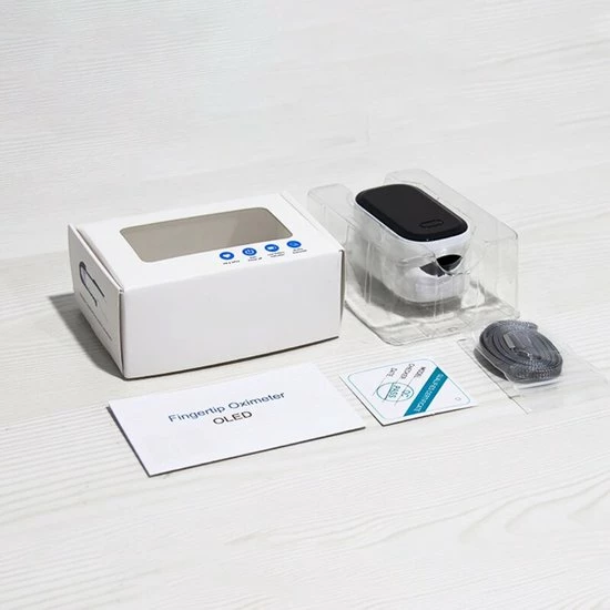 Currero Saturatiemeter - Bloeddrukmeter - Zuurstofmeter Vinger - Best Getest - Wit 7 Currero Saturatiemeter - Bloeddrukmeter - Zuurstofmeter Vinger - Best Getest - Wit - Afbeelding 5