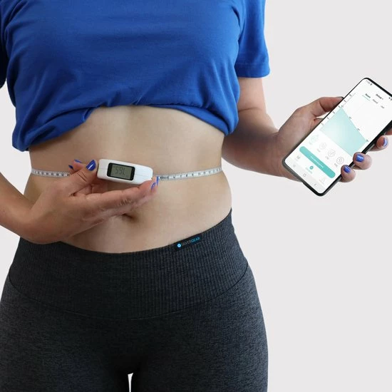 Silvergear Smart Lichaamsmeetlint Met App - Body Mass Tape - Automatische Omtrekmeter - Slim Meetlint Voor Meten Lichaam En Omvang - Stuur Resultaten Direct Door Naar App 5 Silvergear Smart Lichaamsmeetlint Met App - Body Mass Tape - Automatische Omtrekmeter - Slim Meetlint Voor Meten Lichaam En Omvang - Stuur Resultaten Direct Door Naar App - Afbeelding 3
