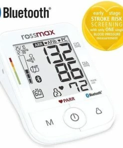 Rossmax X5 BT - Bloeddrukmeter Bovenarm Hartstichting - Klinisch Gevalideerd - Hartslagmeter - Bluetooth - Smartphone App - Onregelmatige Hartslag - AFib En PC Detectie - Geheugen - Gemiddelde Ochtend En Avond - 2 Gebruikers En Gastmodus 8 Rossmax X5 BT - Bloeddrukmeter Bovenarm Hartstichting - Klinisch Gevalideerd - Hartslagmeter - Bluetooth - Smartphone App - Onregelmatige Hartslag - AFib En PC Detectie - Geheugen - Gemiddelde Ochtend En Avond - 2 Gebruikers En Gastmodus -Yunmai Shop 550x563 6