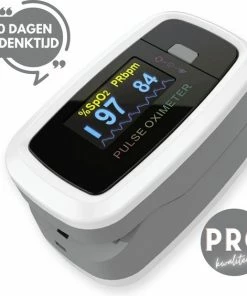 Contec CMS50D1 - Saturatiemeter - Pulse Oximeter - Zuurstofmeter Vinger - Gebruiksklaar Geleverd