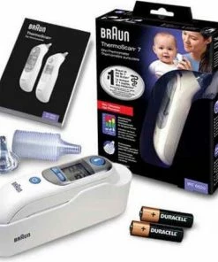Braun Digitale Oor Thermometer | Inclusief Batterijen | IRT 6520 | Meet Op Basis Van Leeftijd | Nauwkeurige Meter - Met Nachtverlichting - Oormeter - Oorthermometer - Thermoscan | De Veiligheids-winkel