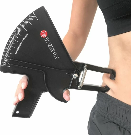 BOZEERA Huidplooimeter PRO En Body Mass Tape - Vetmeter PRO En Meetlint Lichaam - Inclusief Software Video Uitleg En Nederlandse Handleiding - Afbeelding 9