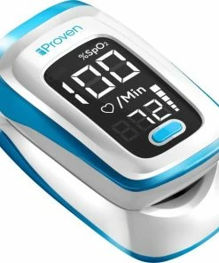 IProven OXI-27iWB - Saturatiemeter Zuurstofmeter Pulse Oximeter - Meet Je Zuurstofsaturatie - Meet Je Hartslag - Meting Binnen 10 Seconden