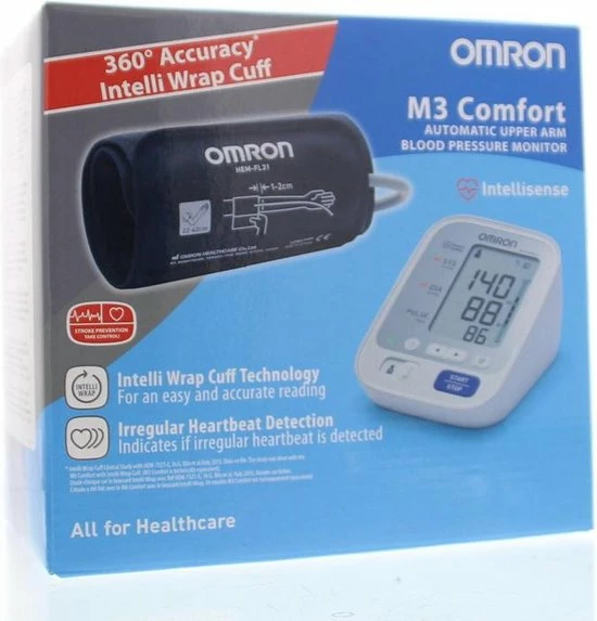 OMRON M3 COMFORT Bovenarm Bloeddrukmeter - Afbeelding 9