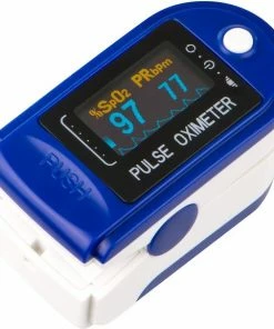 Contec CMS50D Saturatiemeter Professioneel Beste Getest - Blauw -Yunmai Shop 550x578 4