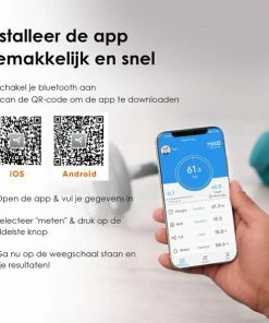 MGS Tech Slimme Personenweegschaal Met Volledig Lichaamsanalyse En Vetpercentage - Digitale Bluetooth Weegschaal Met App - Beste Koop 18 MGS Tech Slimme Personenweegschaal Met Volledig Lichaamsanalyse En Vetpercentage - Digitale Bluetooth Weegschaal Met App - Beste Koop -Yunmai Shop 550x588 1
