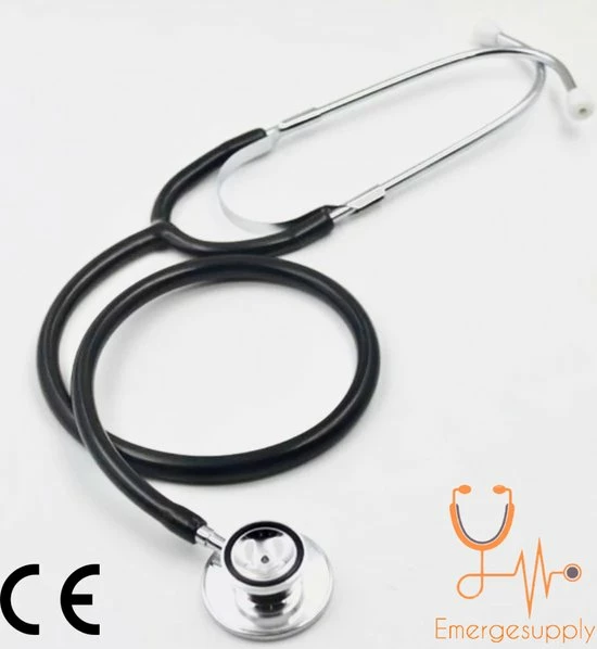 Emergesupply ™ - Professionele Stethoscoop - Stethoscoop - Dubbele Kop - Medische Stethoscoop - Geneeskunde - Lichamelijk Onderzoek - Hartslag - Bloeddruk - Dokter - Verpleegkundige