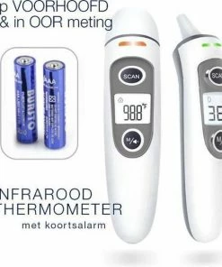 G Master Professionele Digitale Infrarood Oor- / Voorhoofd Thermometer Incl. Batterijen, Nederlandse Handleiding En 20 X Beschermkapjes 29 G Master Professionele Digitale Infrarood Oor- / Voorhoofd Thermometer Incl. Batterijen, Nederlandse Handleiding En 20 X Beschermkapjes -Yunmai Shop 550x608 2