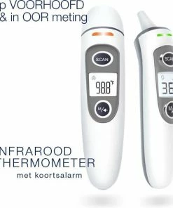 G Master Professionele Digitale Infrarood Oor- / Voorhoofd Thermometer Incl. Batterijen, Nederlandse Handleiding En 20 X Beschermkapjes 27 G Master Professionele Digitale Infrarood Oor- / Voorhoofd Thermometer Incl. Batterijen, Nederlandse Handleiding En 20 X Beschermkapjes -Yunmai Shop 550x609 1