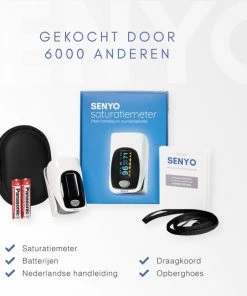 SENYO Saturatiemeter Met Hartslagmeter - Zuurstofmeter Vinger - Pulse Oximeter 19 SENYO Saturatiemeter Met Hartslagmeter - Zuurstofmeter Vinger - Pulse Oximeter -Yunmai Shop 550x615