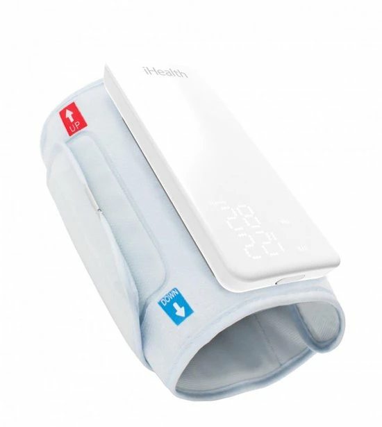 IHealth Neo BP5S Smart - Bloeddrukmeter Bovenarm Hartstichting - Klinisch Gevalideerd - Hartslagmeter - Bluetooth - Smartphone App - Onregelmatige Hartslag - Geheugen - Accu - Manchet 22 - 42 Cm 4 IHealth Neo BP5S Smart - Bloeddrukmeter Bovenarm Hartstichting - Klinisch Gevalideerd - Hartslagmeter - Bluetooth - Smartphone App - Onregelmatige Hartslag - Geheugen - Accu - Manchet 22 - 42 Cm - Afbeelding 2