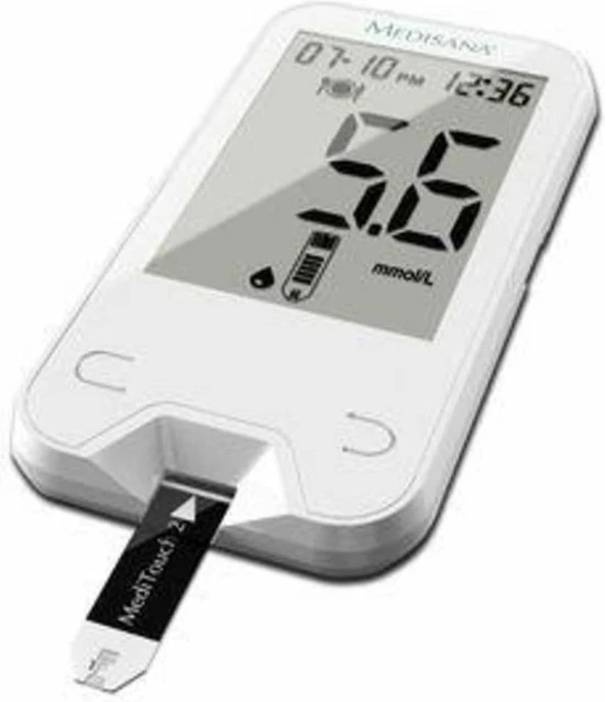 Medisana Meditouch2 Startpakket - Mmol/L (versie Voor Nederland) - Bloedsuikermeter - Afbeelding 20