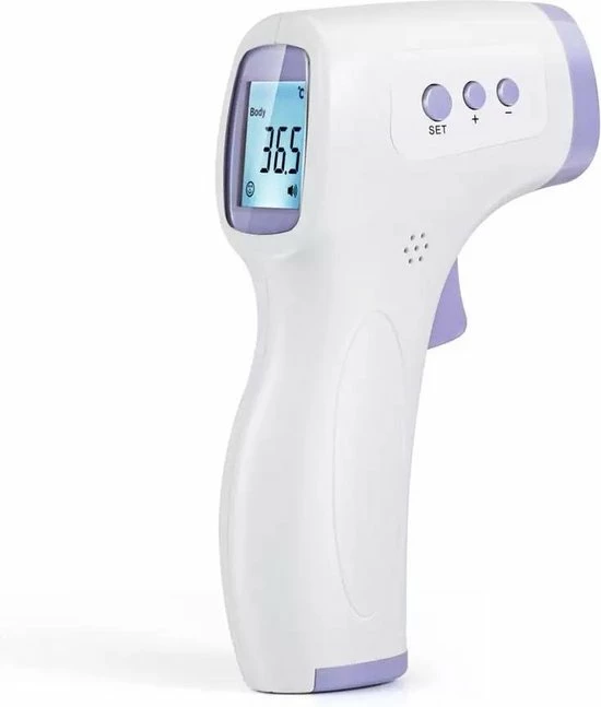 Must Have Goodies Infrarood Thermometer - Thermometer Koorts - Voorhoofd Thermometer - Volwassenen En Baby's - Baby Thermometer - Afbeelding 2
