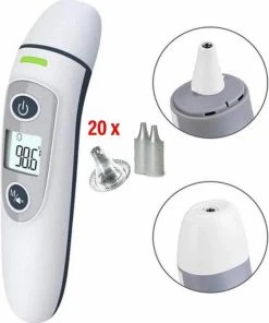 G Master Professionele Digitale Infrarood Oor- / Voorhoofd Thermometer Incl. Batterijen, Nederlandse Handleiding En 20 X Beschermkapjes 19 G Master Professionele Digitale Infrarood Oor- / Voorhoofd Thermometer Incl. Batterijen, Nederlandse Handleiding En 20 X Beschermkapjes -Yunmai Shop 550x662 2