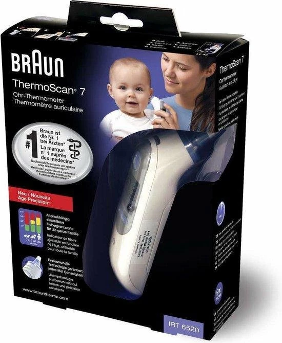 Braun Thermoscan 7 IRT 6520 Thermometer - Afbeelding 2