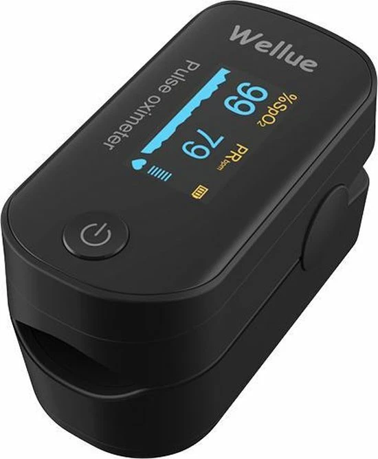 RealN WELLUE Professionele Saturatiemeter Met VIHEALTH-App - Oximeter - Hartslagmeter - Zuurstofmeter Vinger - Pulse Oximeter - OLED Scherm - Zwart - Afbeelding 4