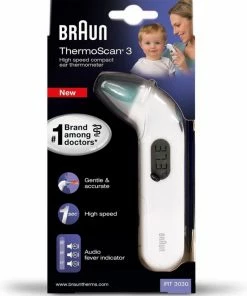 Braun Thermoscan 3 IRT 3030 Koortsthermometer Oor