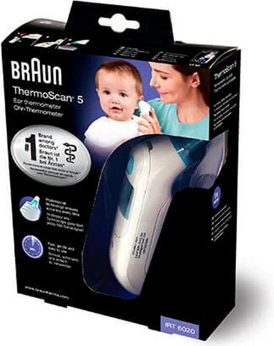 Braun IRT 6020 Mnla - Thermometer 5 Braun IRT 6020 Mnla - Thermometer - Afbeelding 3