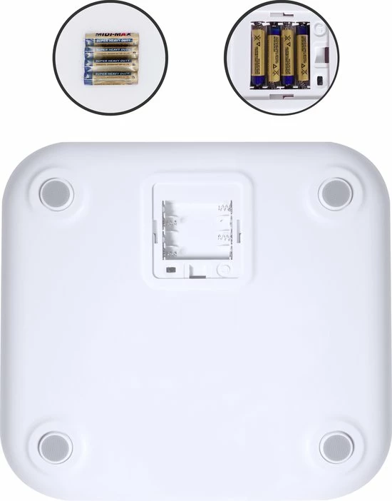 JAP Sports JAP WG20E Weegschaal Digitaal - Baby Modus - Met Lichaamsanalyse - Fitness Partner - Afbeelding 3